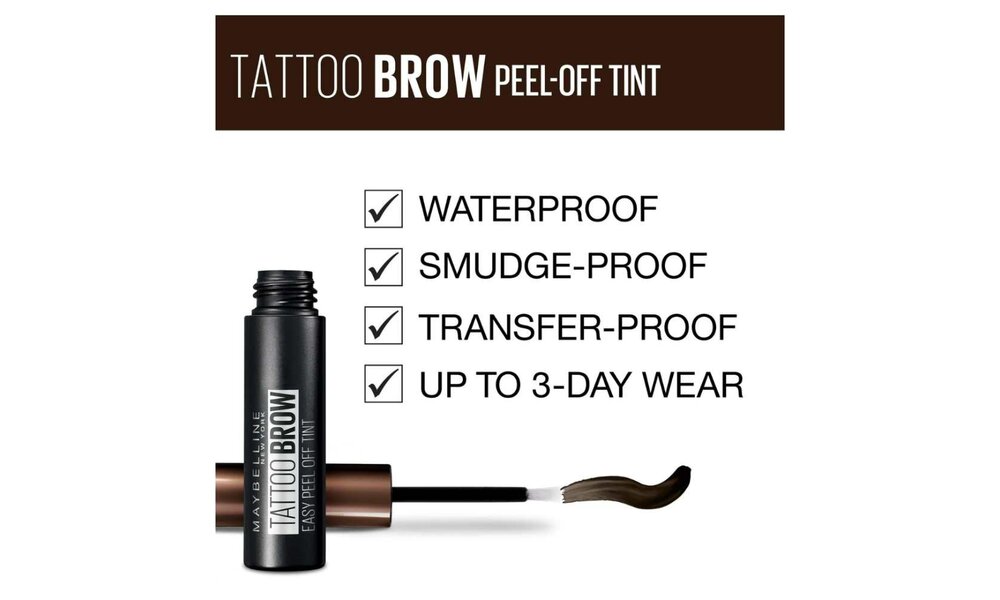 Maybelline tattoo 2024 brow tint