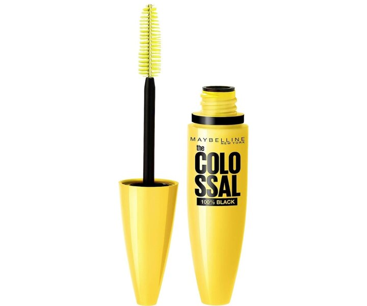 Volume Express Colossal Mascara 100% Black - 3 Stuks