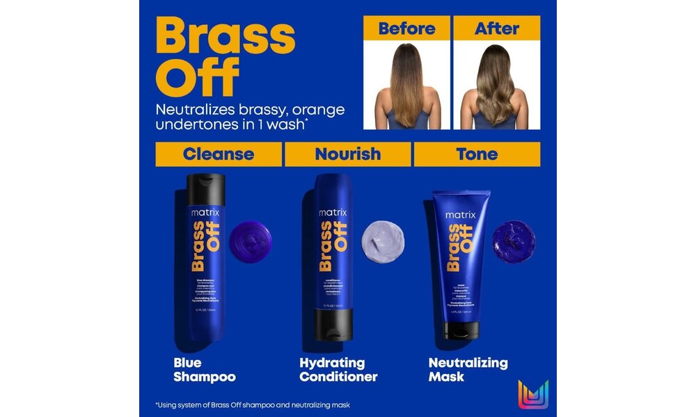9. Matrix Total Results Color Obsessed Brass Off Blue Toning Mask - wide 2