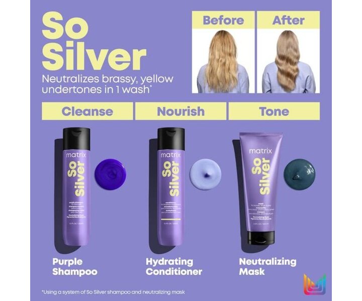 So silver matrix shampoo outlet