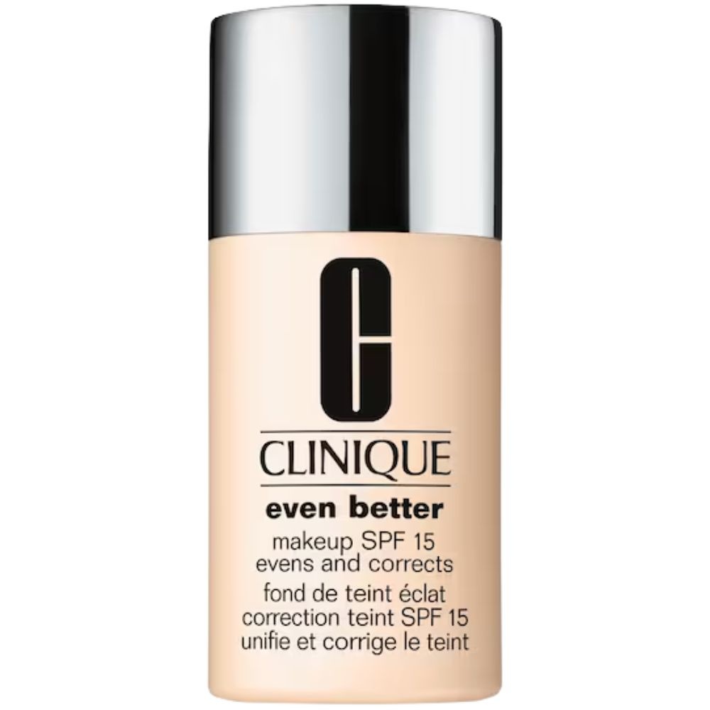 Clinique Foundation Spf 15 24u Langhoudend Waterproof Vermindert Pigmentatie  - Even Better™ Makeup Foundation Spf 15 - 24u Langhoudend & Waterproof - Vermindert Pigmentatie CN 08 Linen