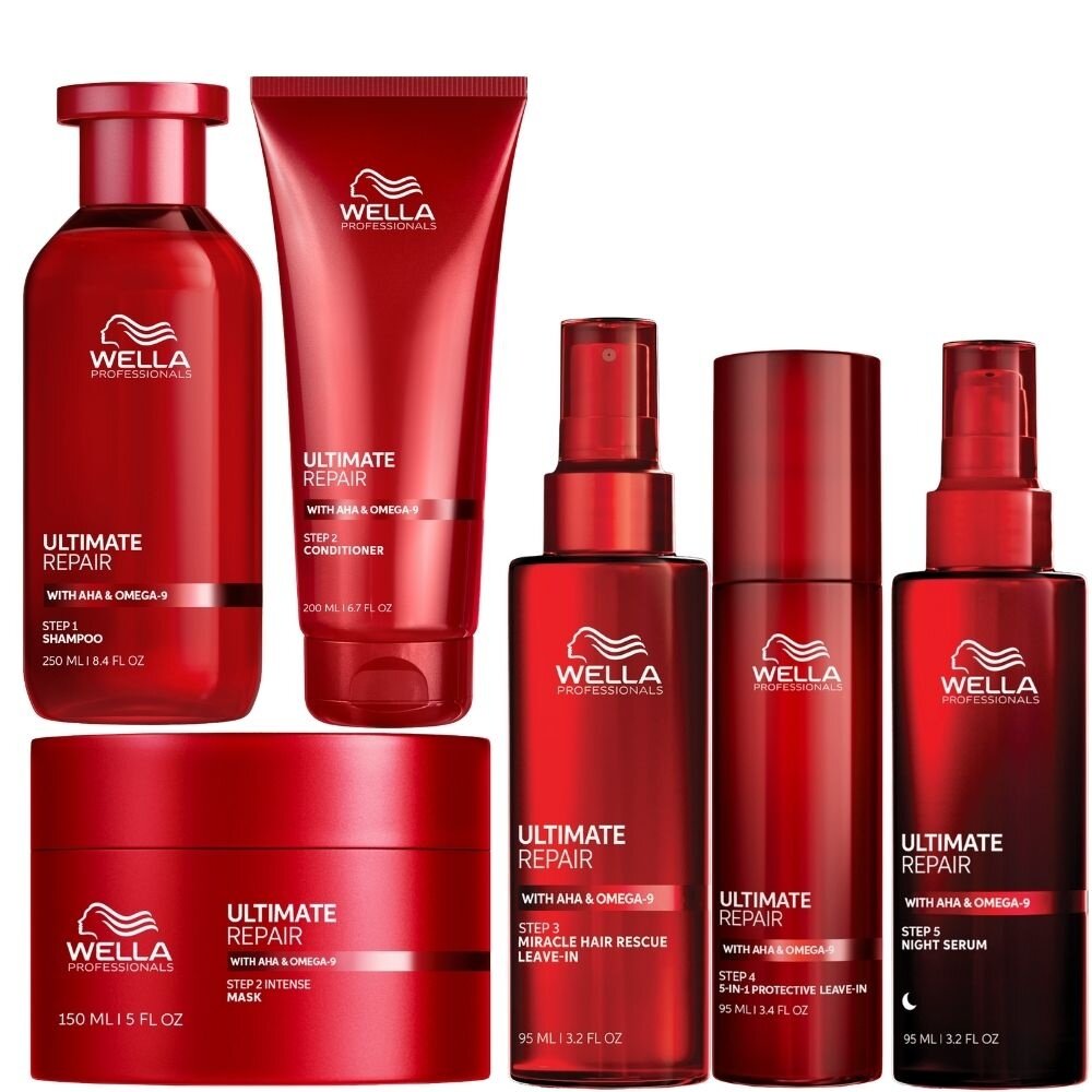 WELLA ULTIME REPAIR 5個セット Wella Ultimate Repair 5 Step Set Shop completely at