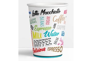 Koffiebeker Words - 180 ml - 7.5oz Koffiebeker Words - 180 ml - 7.5oz