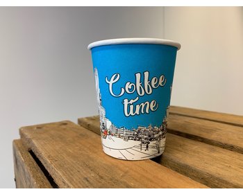 Koffiebekers 200ml - Full Colour bedrukt