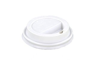 Koffiebeker Deksel - 90mm - Wit Koffiebeker Deksel - 90mm - Wit