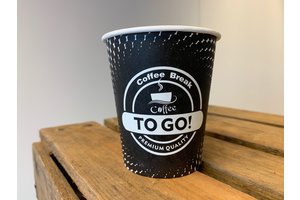 Koffiebekers 200ml - Full Colour bedrukt