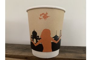 Koffiebekers 200ml - Dubbelwandig - Full Colour