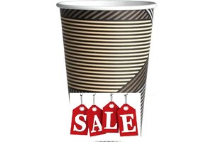 Koffiebekers Lines - 180ml