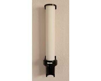 Bekerdispenser met hendel