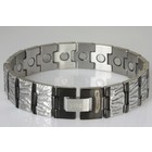 8485SBL Magnetschmuck Armband "Relief"