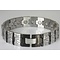 8485SBL Magnetschmuck Armband "Relief"