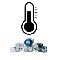 Temperatuur displays