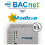 Intesis BACnet IP & MS/TP naar Modbus-gateway