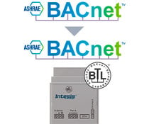 Intesis BACnet MS/TP to BACnet IP router