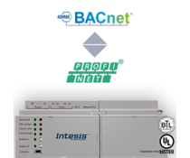 Intesis Profinet to BACnet server gateway