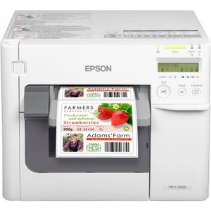 Epson De TM-C3500 - kleuren etiketten labelprinter