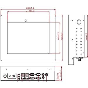 Winmate R10IB3S-CHA1WT