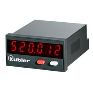 Kübler Codix 520, totaal teller, LED display, op- of aftellend