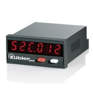 Kübler Codix 52C, 2-voudige puls teller, LED display, scaler