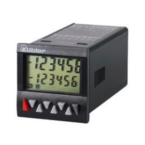 Kübler Codix 907, multifunctionele preset (1) teller, LCD display, voor frequentie, snelheid, tijd en hoeveelheid