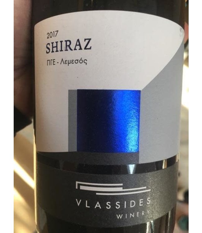 Shiraz Vlassides Winery 2017
