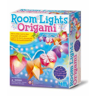 4M KidzLabs Origami lichtslinger voor je kamer zelf maken 4M room lights
