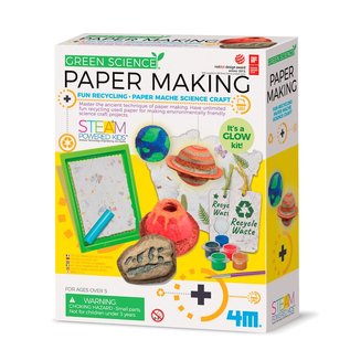 4M 4M green science paper making papier maker recycle papier
