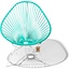 Silla Acapulco Acapulco chair turquoise, white frame