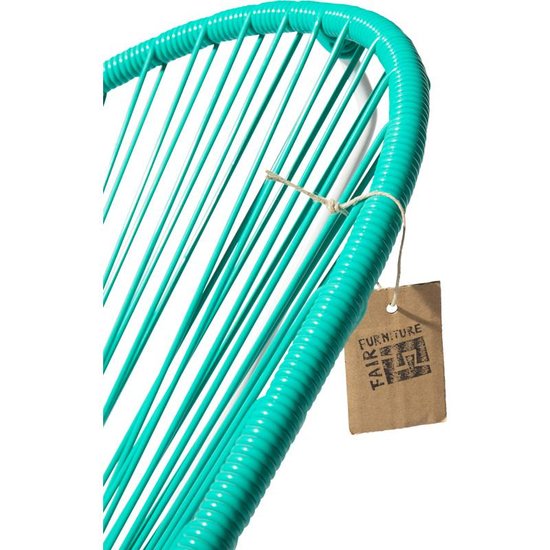 Silla Acapulco Acapulco stoel turquoise, wit frame