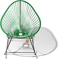 Silla Acapulco Handmade Acapulco rocking chair dark green