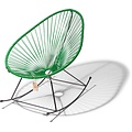 Silla Acapulco Fauteuil à bascule Acapulco fait à la main, vert foncé