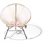 Silla Acapulco Condesa bicolor beige & pastel roze, handgemaakt