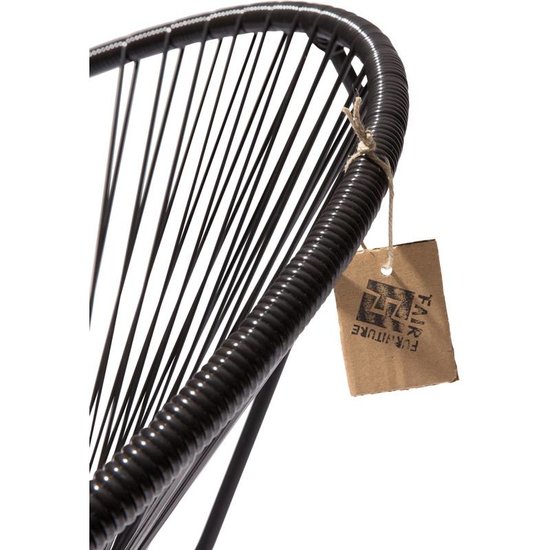 Silla Acapulco Condesa rocking chair black