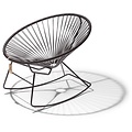 Silla Acapulco Condesa Schaukelstuhl schwarz
