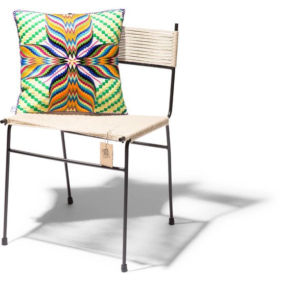 Silla Acapulco Chaise de salle à manger Polanco en chanvre