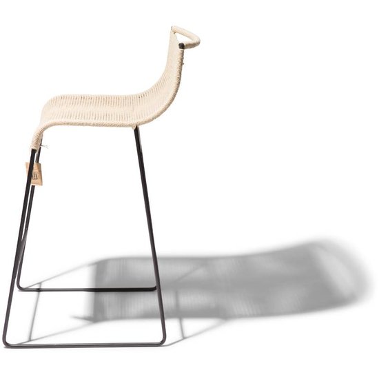 Silla Acapulco Barstool Zicatela hemp