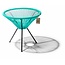 Silla Acapulco Table Japón turquoise avec plateau en verre