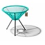 Silla Acapulco Table Japón turquoise with glass table top
