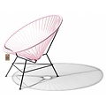 Silla Acapulco Condesa stoel pastel roze, handgemaakt