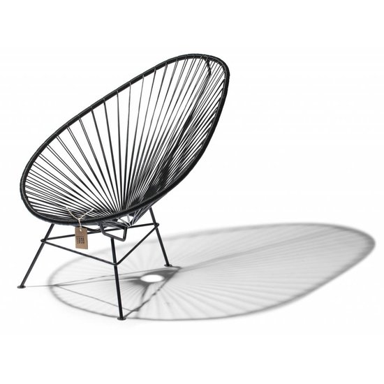 Silla Acapulco Handmade Acapulco chair black, a classic!