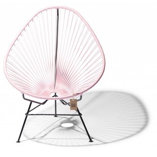 Fauteuil Acapulco rose pastel