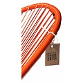 Silla Acapulco Fauteuil Acapulco orange, faite à la main au Mexique
