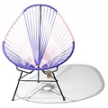 Silla Acapulco Sedia Acapulco viola e rosa