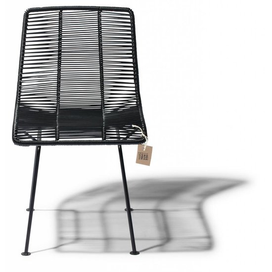 Silla Acapulco Rosarito dining chair black