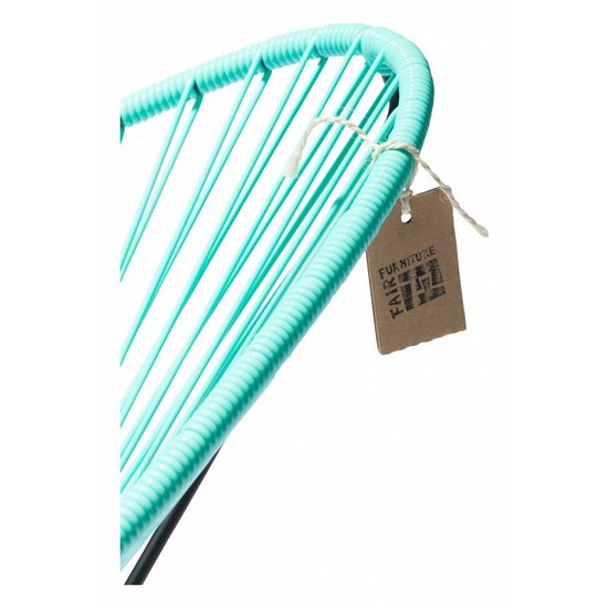 Silla Acapulco Sedia Acapulco per bambini turchese chiaro