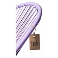Silla Acapulco Handmade Acapulco chair lilac, black frame