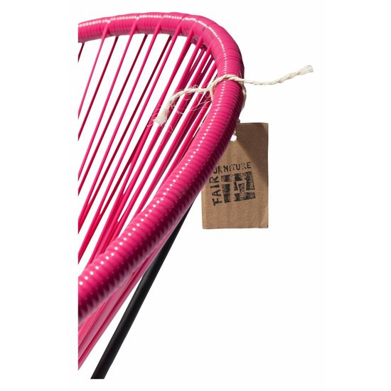 Silla Acapulco Condesa stoel bougainvillea, handgemaakt