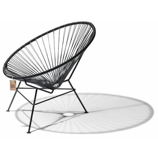 Silla Acapulco Fauteuil Condesa noir