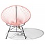 Silla Acapulco Fauteuil Condesa lounge rose saumon