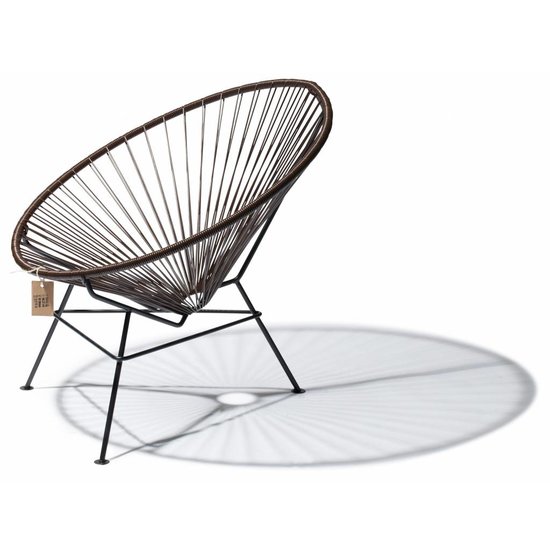 Silla Acapulco Chocolade kleur Condesa stoel, handgemaakt